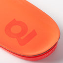 Gheta multifunctional travel sandal and insole back in light red with an easy-dry microfiber upper and flexible strap.