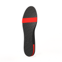 Gheta multifunctional active insole back in black and red – light, custom-fit, antibacterial and breathable.