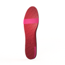 Gheta multifunctional active insole back in burgundy and fucsia – light, custom-fit, antibacterial and breathable.
