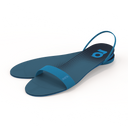 Gheta multifunctional active sandal and insole in dark and light blue – light, custom-fit, antibacterial and breathable.