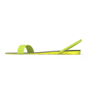 Gheta multifunctional active sandal side in grey and lime – light, custom-fit, antibacterial and breathable.
