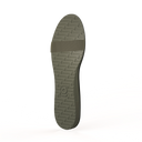 Gheta multifunctional lifestyle insole back in olive – made from Italian leather, light, custom-fit and antibacterial.