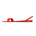Gheta multifunctional travel sandal side in light red – light, custom-fit and antibacterial.