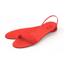 Gheta multifunctional travel sandal and insole in light red – light, custom-fit and antibacterial.