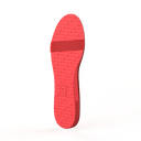 Gheta multifunctional travel insole back in light red – light, custom-fit and antibacterial.