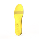 Gheta multifunctional travel insole back in yellow – light, custom-fit and antibacterial.